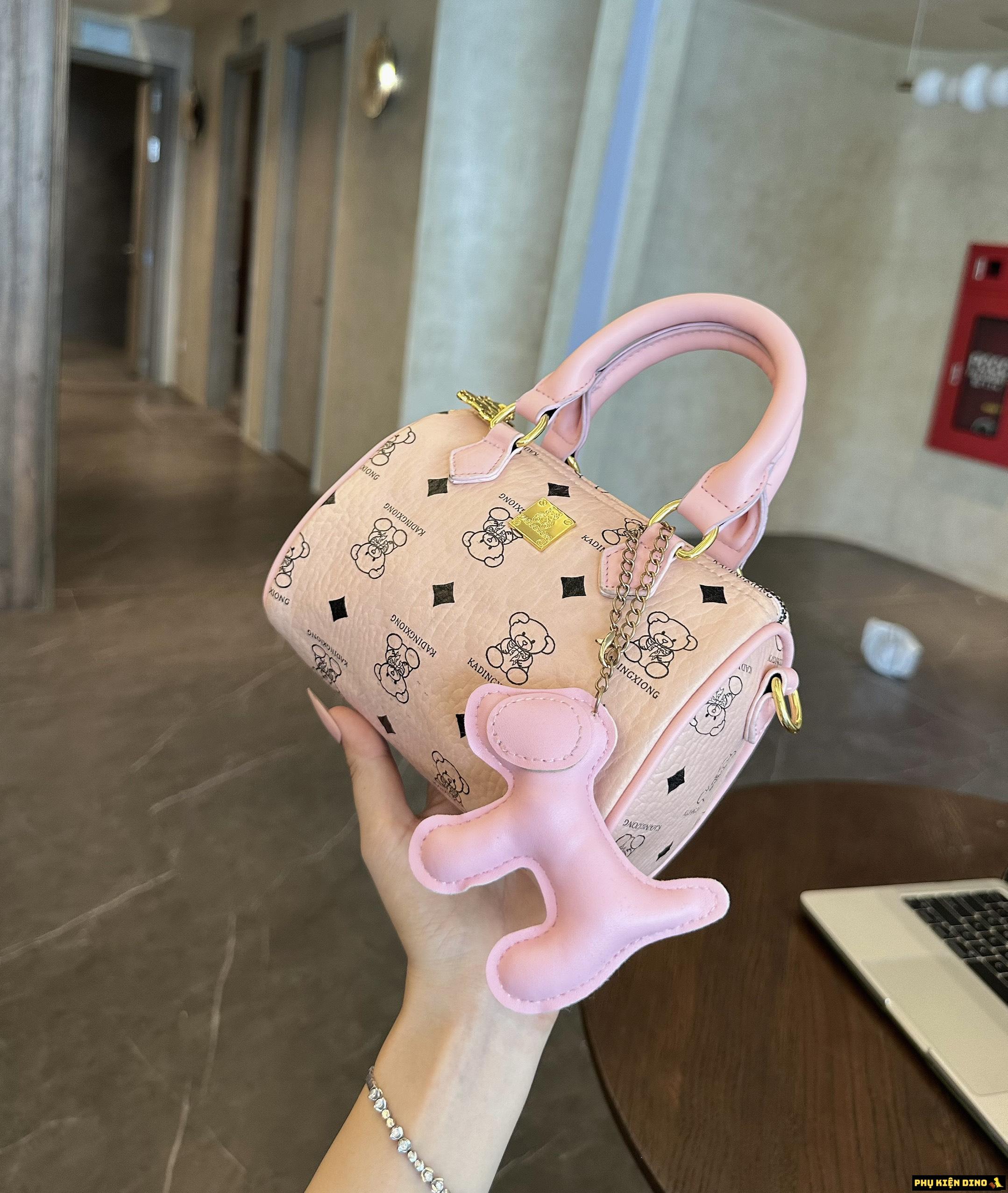 Túi Trống Gấu Bear Màu Hồng Túi Trống Gấu Bear Màu Hồng